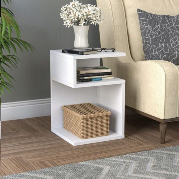 Joy S - Shaped Side Table - Enkaji Households