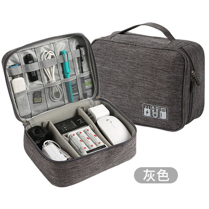 Large Capacity Cable & Electronics Organizer - Enkaji Households