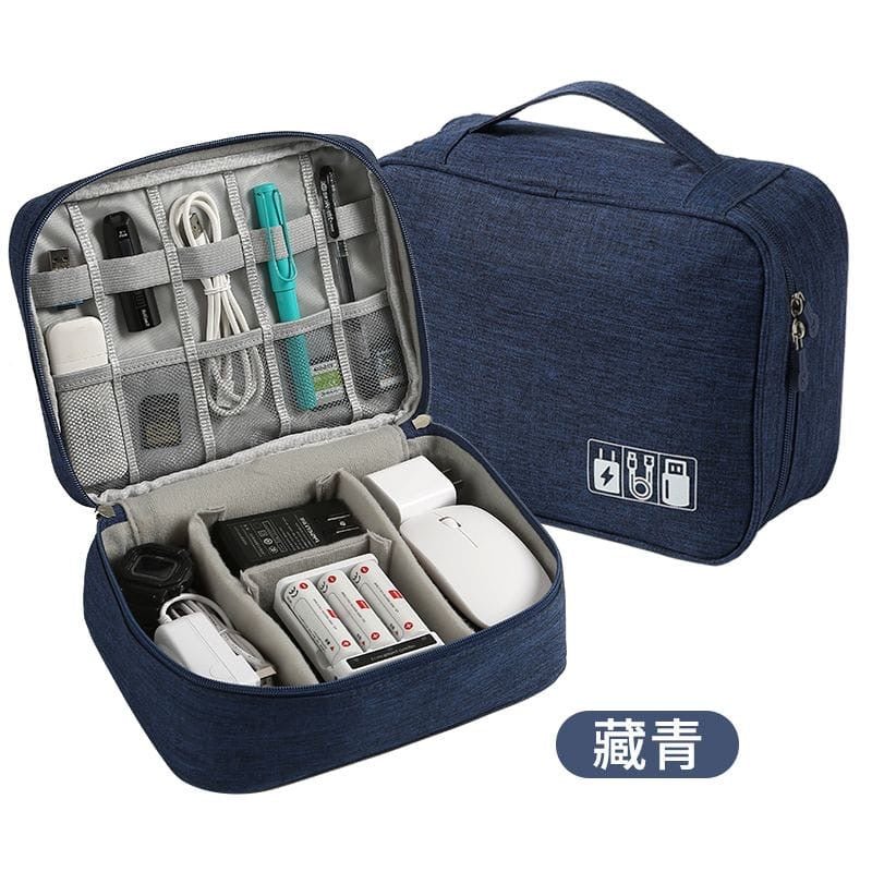 Large Capacity Cable & Electronics Organizer - Enkaji Households