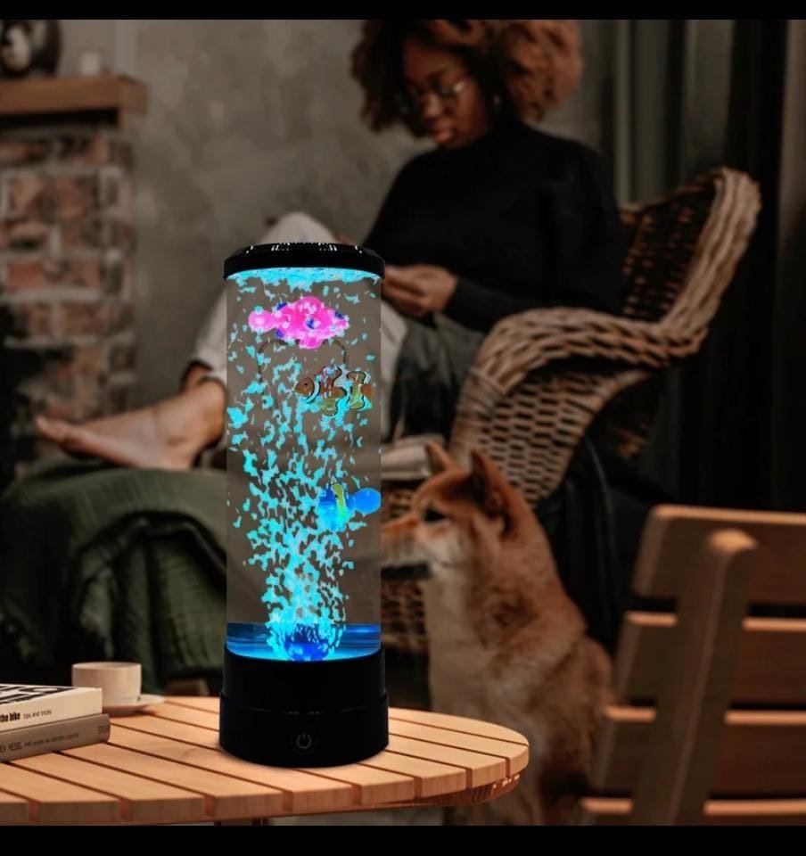 LED Bubble Fish Lamp decor - Enkaji Households