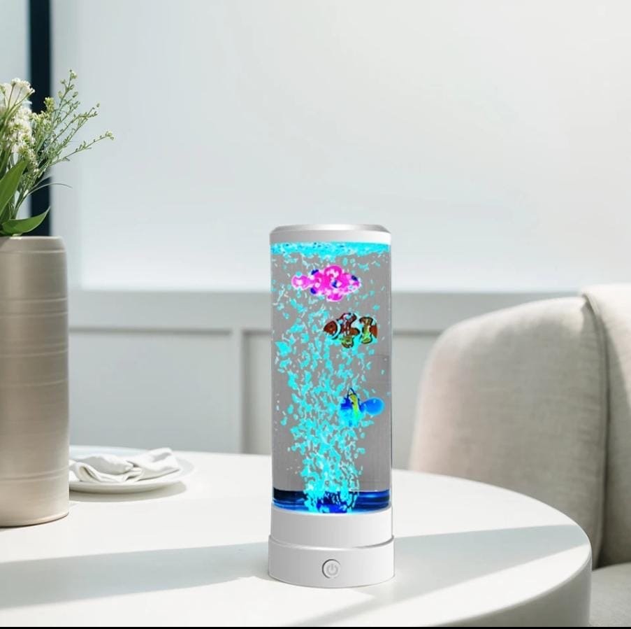 LED Bubble Fish Lamp decor - Enkaji Households