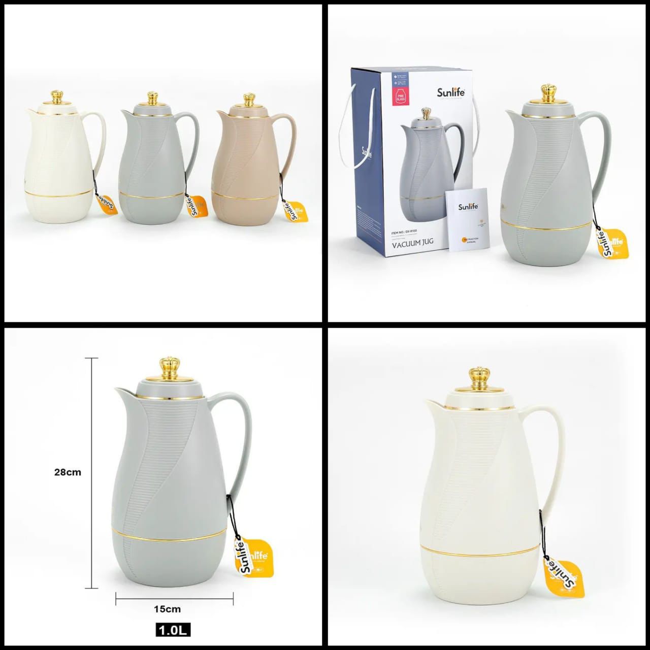 Luxury 1.0L Coffee Pot – Elegant and Functional Design - Enkaji Households