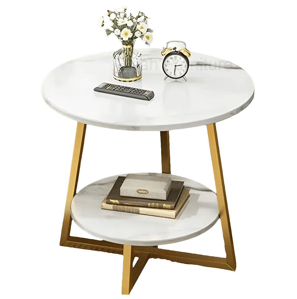 luxury double layered side table - Enkaji Households