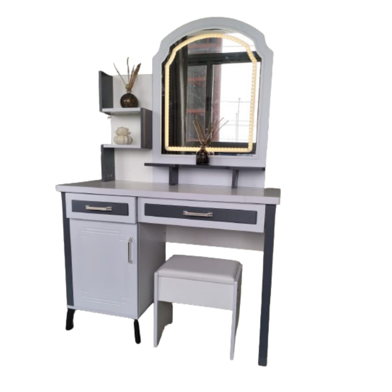 Luxury dressing table with LED LIGHTS - Enkaji Households