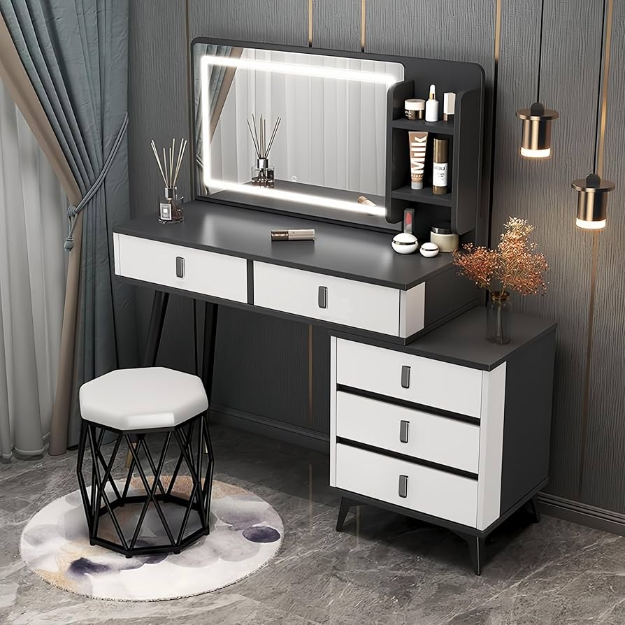Luxury LED Light Dressing Table - Enkaji Households