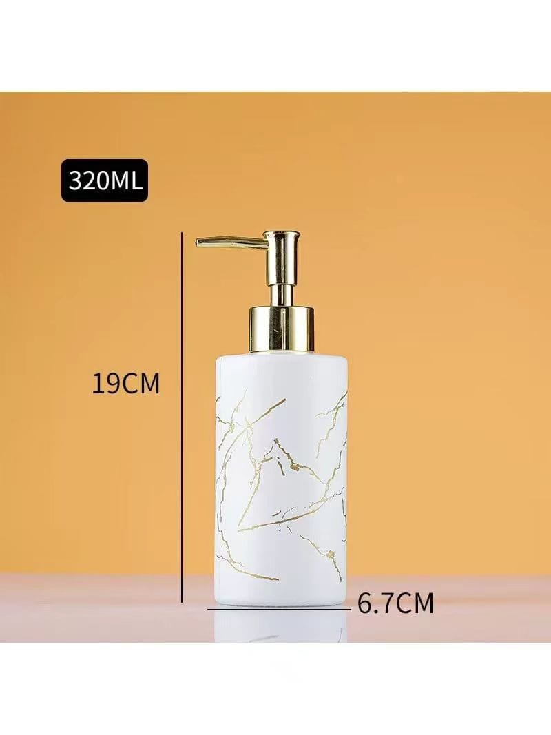 Luxury Lotion / Bottle Soap & Gel Dispenser / Shower Gel Shampoo Container - Enkaji Households