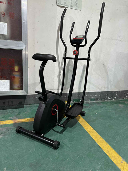 Magnetic Control Resistance Cross Trainer/Elliptical Trainers with seat - Enkaji Households