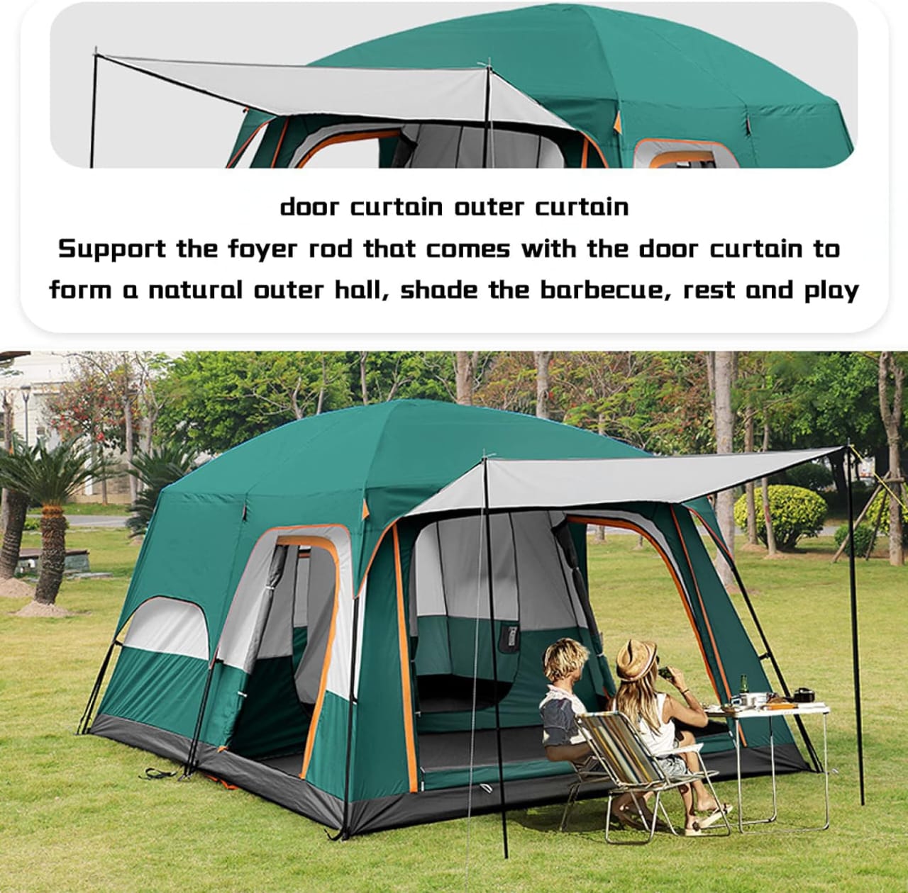 Mega Family camping Tent - Enkaji Households