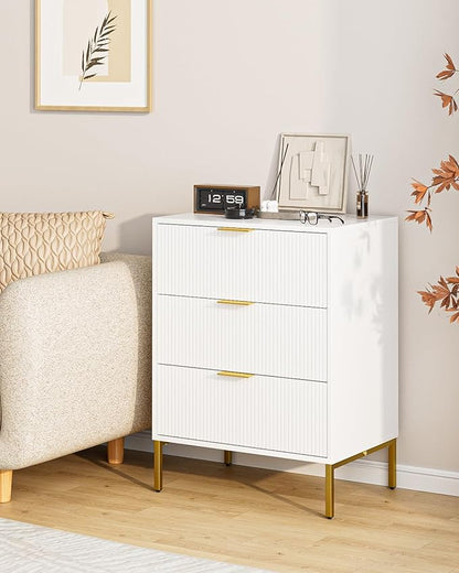 Modern Luxury 3 - Drawer Accent Chest - Enkaji Households