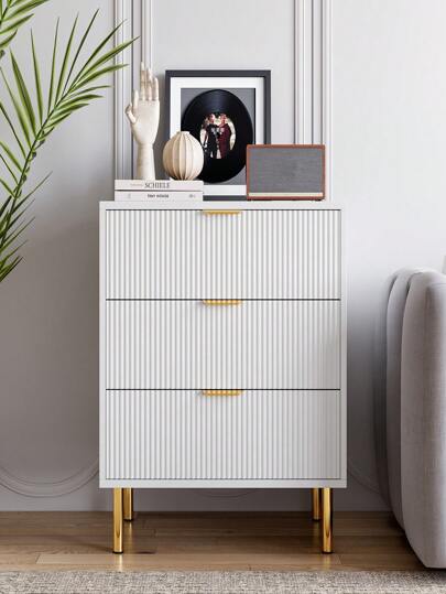 Modern Luxury 3 - Drawer Accent Chest - Enkaji Households