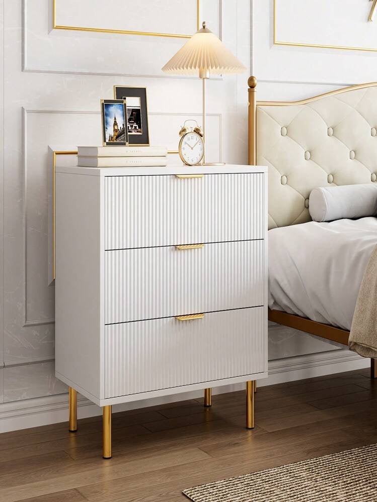 Modern Luxury 3 - Drawer Accent Chest - Enkaji Households