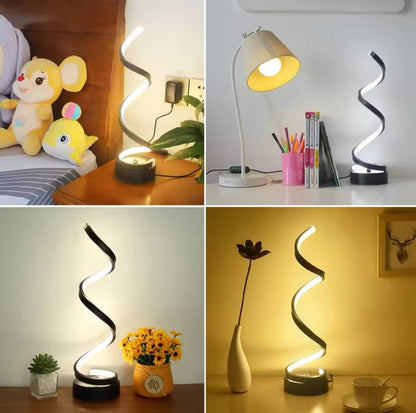 Modern spiral LED Lighting - Enkaji Households