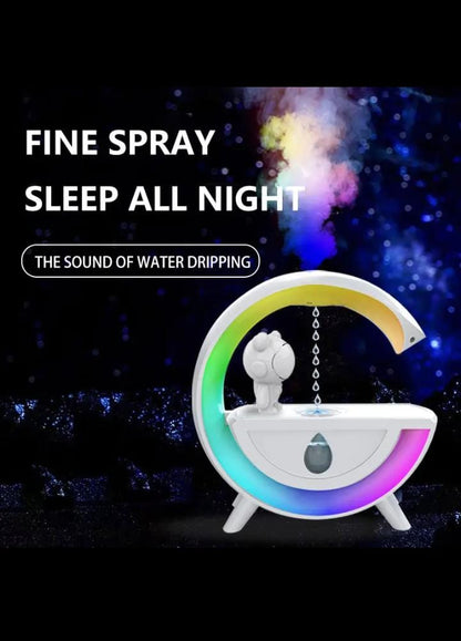 Multicolour multifunction bluetooth speaker/anti - gravity droplets humidifier - Enkaji Households