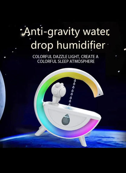 Multicolour multifunction bluetooth speaker/anti - gravity droplets humidifier - Enkaji Households