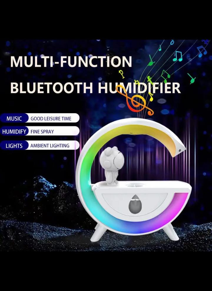 Multicolour multifunction bluetooth speaker/anti - gravity droplets humidifier - Enkaji Households