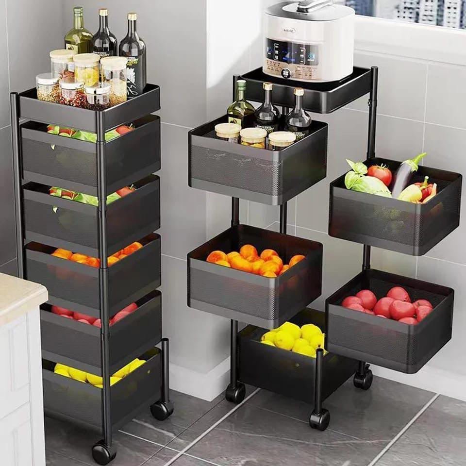 Multifunctional Metallic storage Rack - Enkaji Households