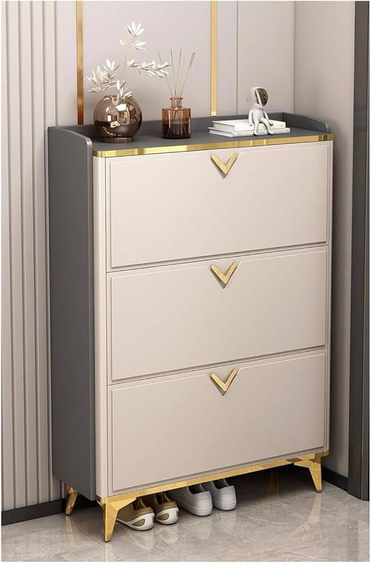 Nordic luxury modern shoe cabinet - Enkaji Households