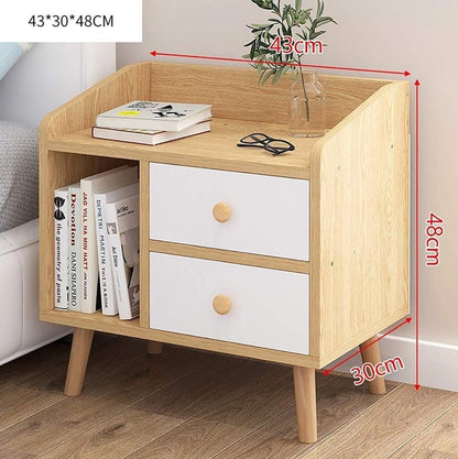 Nordic Modern Bedside Table - Enkaji Households