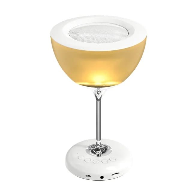 Novel Wine Glass Bedside Lamp - Enkaji Households