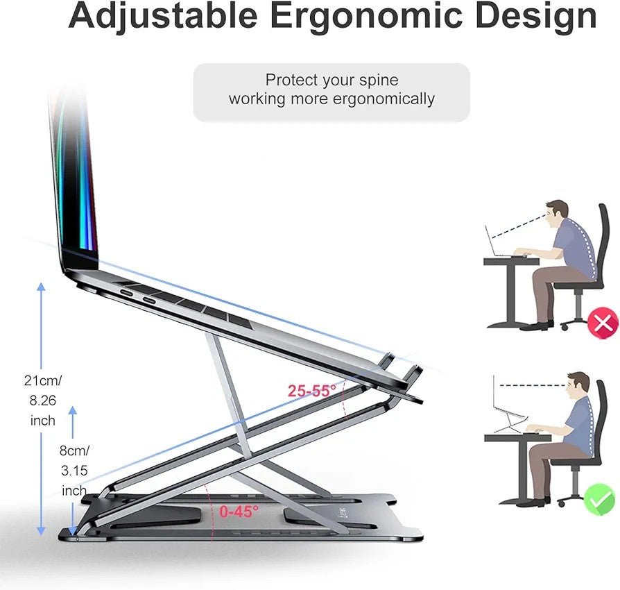 Plastic Laptop Stand Holder Laptop(HS01) - Enkaji Households