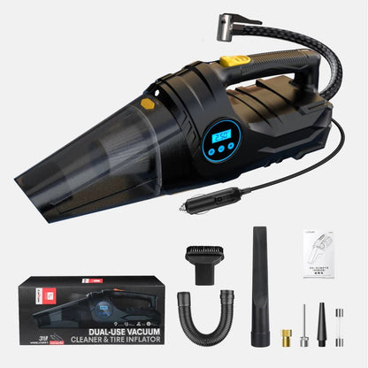 Portable Car Tyre Inflator and Vacuum Cleaner(Dual - use) - Enkaji Households