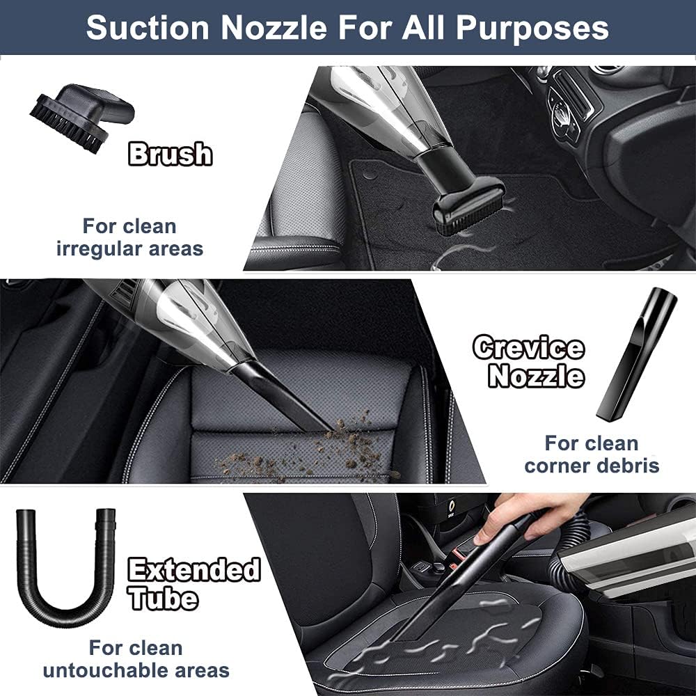 Portable Car Vacuum Cleaner - Enkaji Households