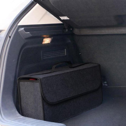 Portable Foldable Car Trunk Organizer - Tidy & Space - Saving Storage Solution - Enkaji Households