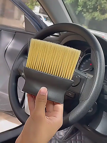 Car Interior Soft Cleaning Brush - High Density Bristles for Scratch-Free Cleaning