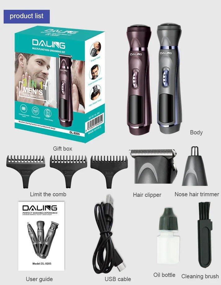 Professional electric 3 in 1 shaver - Enkaji Households