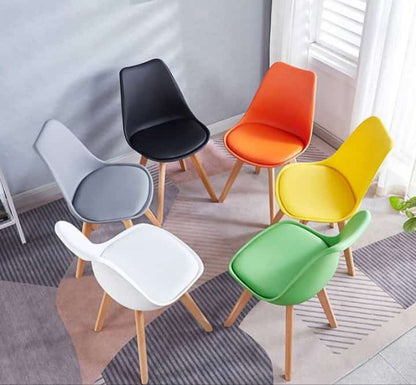 Retro Tulip Style Dining Chairs - Enkaji Households