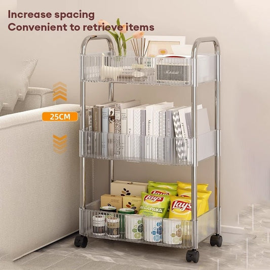 Rolling Storage Cart 3 - Tier - Enkaji Households