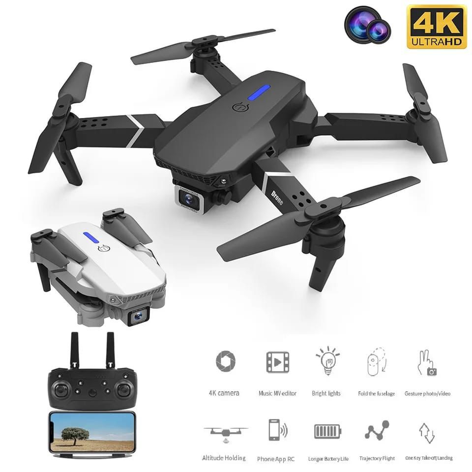 Rotation Foldable Aerial Camera RC Drone - Enkaji Households