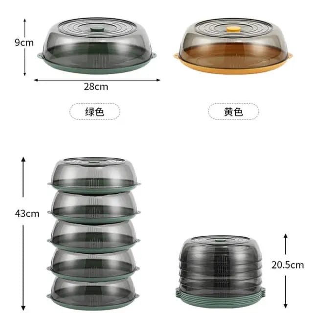 Round Acrylic Food Cover - Enkaji Households