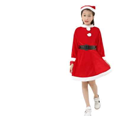 Santa Claus kids Christmas costume - Enkaji Households