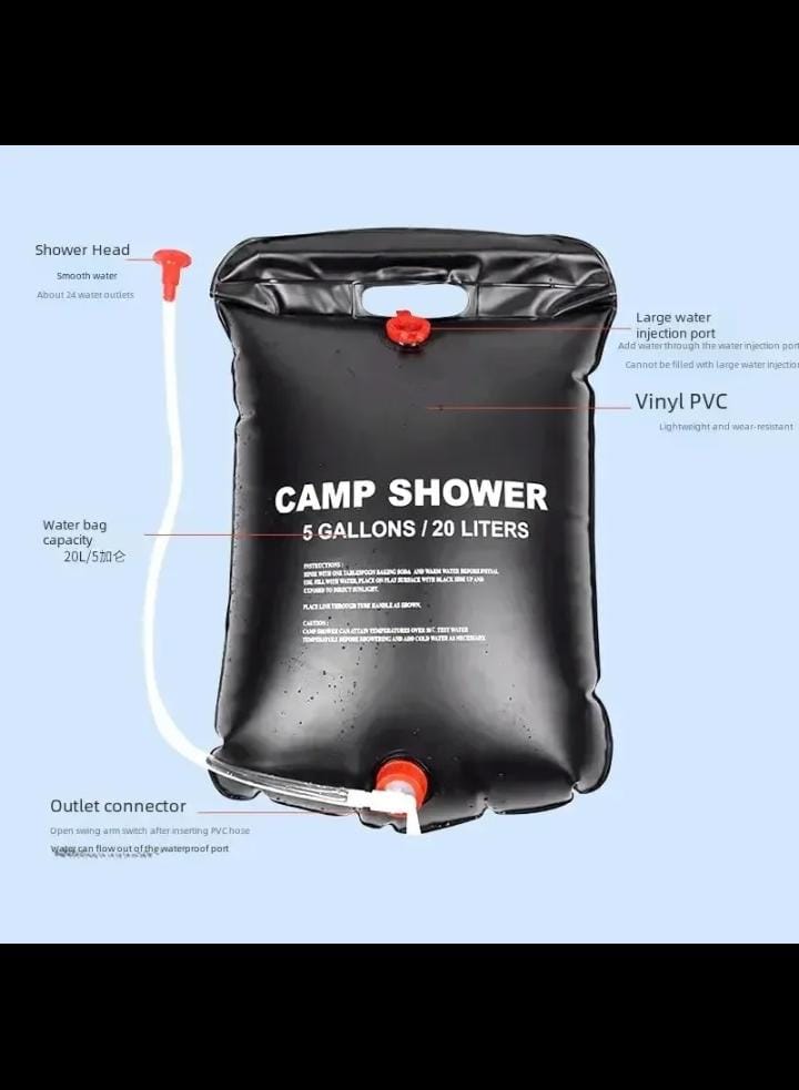 Shower Bag 20Ltrs/5 Gallons - Enkaji Households