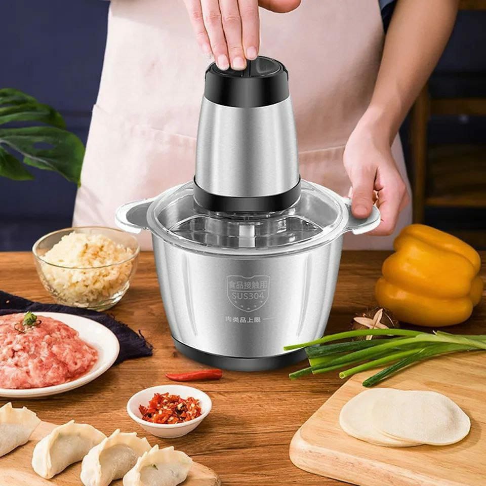 Stainless steel Electric meat grinder / mincer / chopper - Enkaji Households