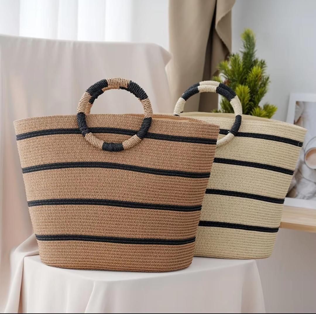 Stylish Woven Tote Bags – Perfect for Every Occasion - Enkaji Households