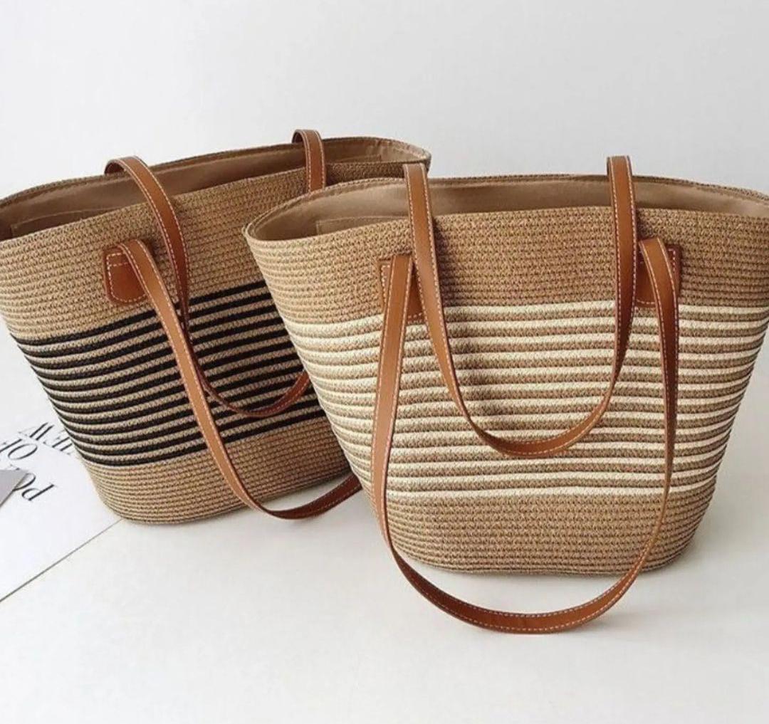 Stylish Woven Tote Bags – Perfect for Every Occasion - Enkaji Households