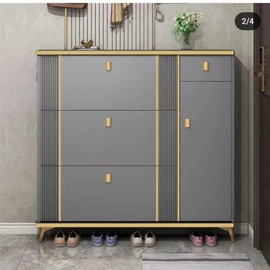 Tipping Bucket Flip shoe rack tripple layer - Enkaji Households