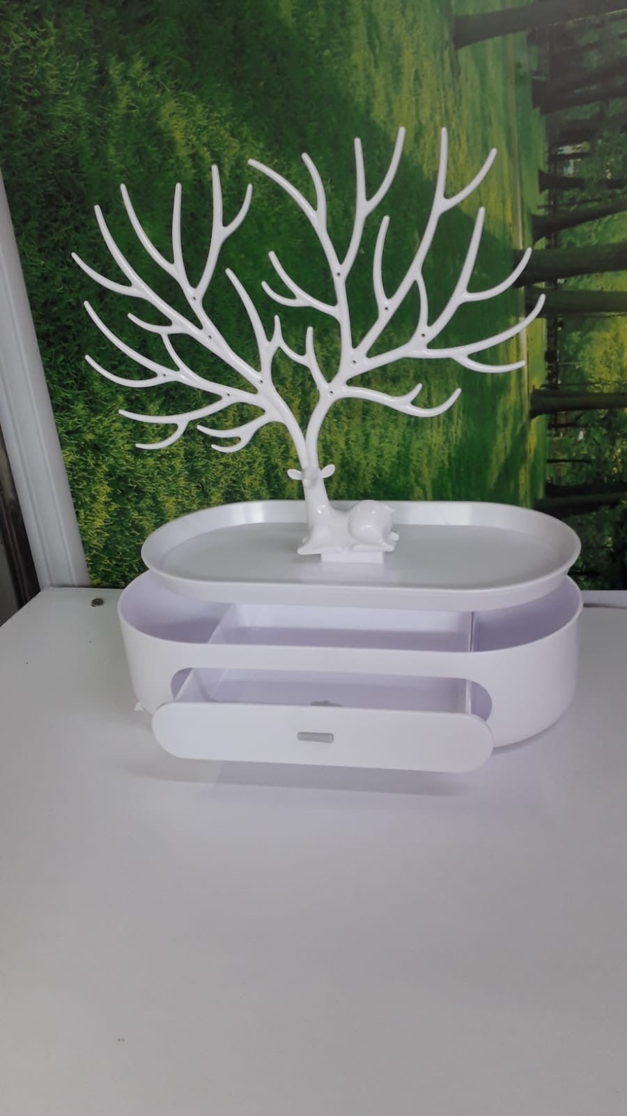 Tree Jewelry Organizer with Drawer - Enkaji Households