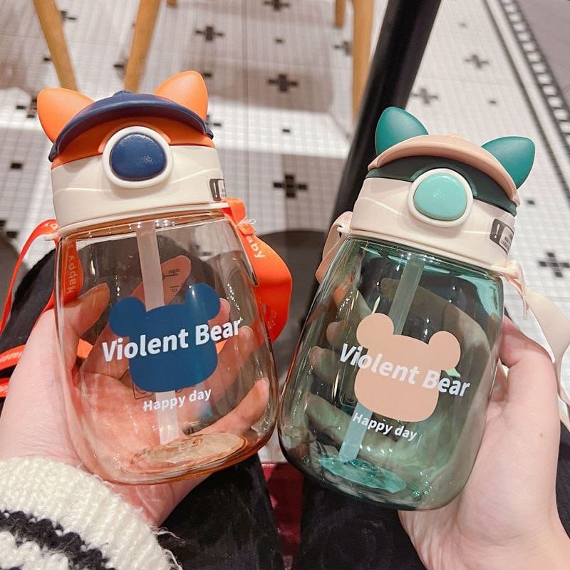 Violent bear kids water bottle - Enkaji Households